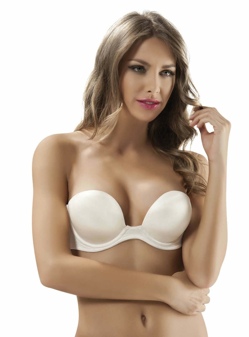 Le Jardin 7036 B Cup Emmalyn Straplez Sütyen Destekli 2 Beden Büyüten