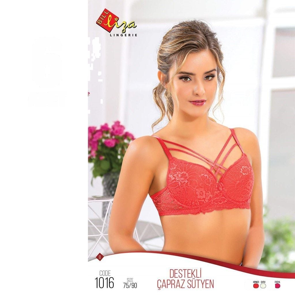 Liza 1016 Destekli Silikonlu Sütyen