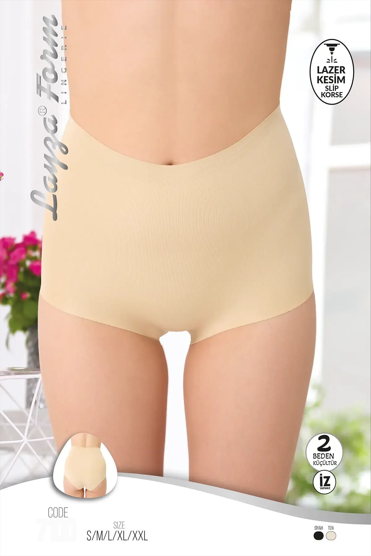 Liza 7100 Lazer Kesim Slip Korse