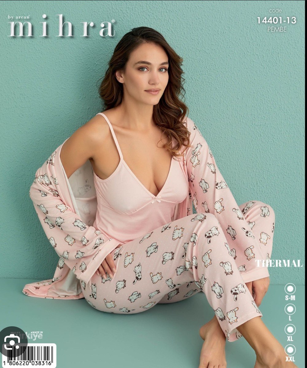 Mihra 14401 Thermal Bayan Pijama