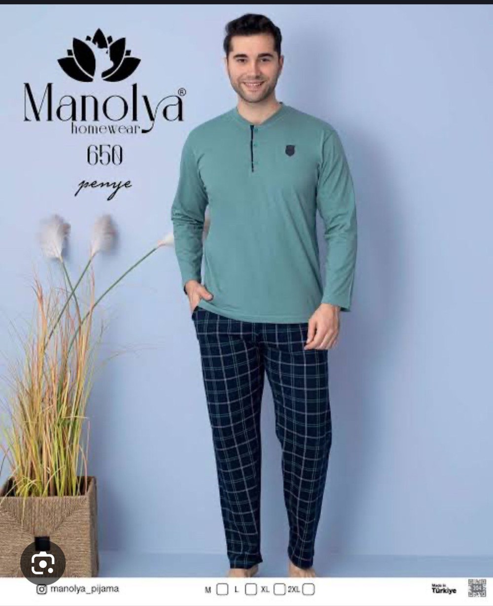 Manolya 650 Komp Erkek Pijama Takım