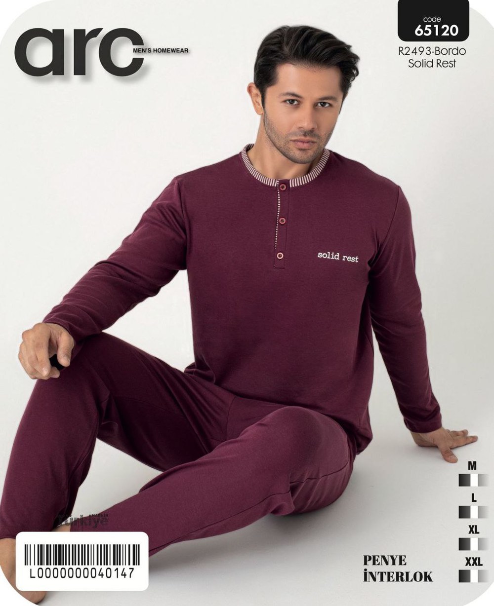 Arc İnterlok Erkek Pijama Takım + Kod