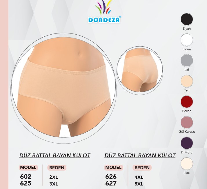 Dondeza 602 Xxl Beden Bayan Bato