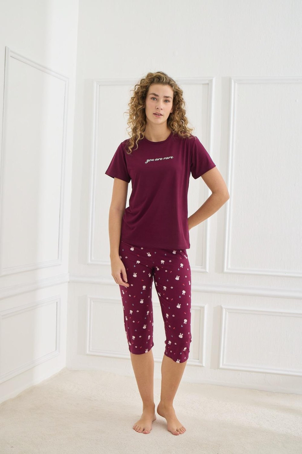 Mihra 50108 Milan Kapri Pijama Takım Kod