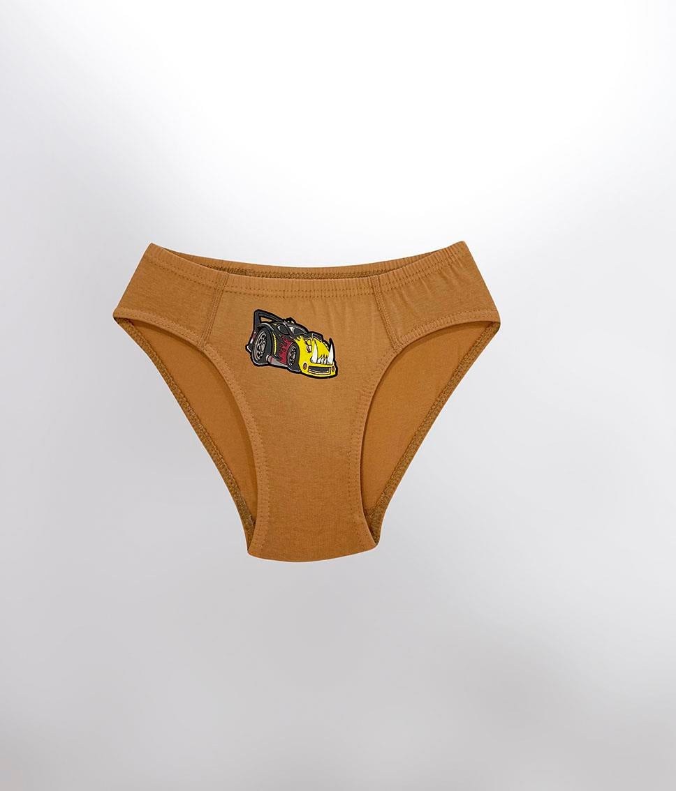 Erkek Çocuk Parça Baskılı Penye Slip