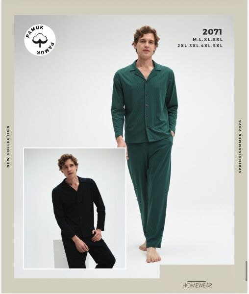 Pijadore 2071 Erkek Pijama Takım