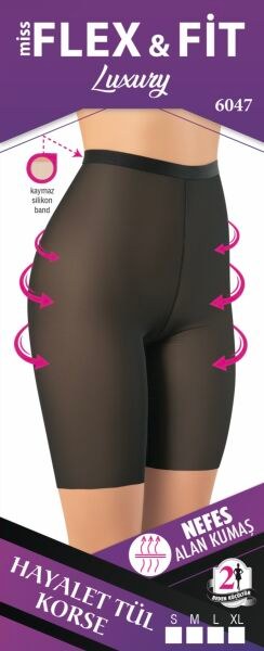 Flex Fit 6047 Hayalet Tül Korse