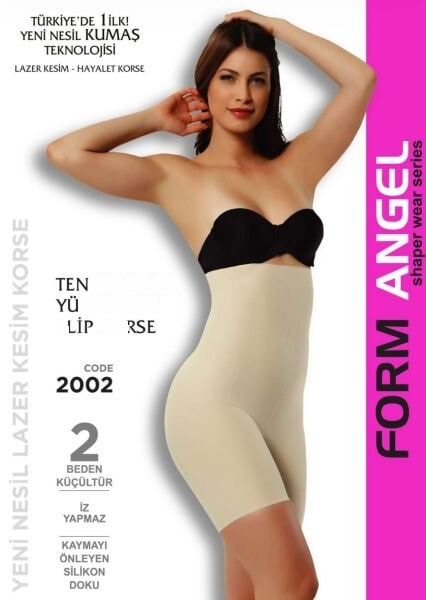 Form Angel 2002-B Lazer Kesim Yüksekbel Paça Korse