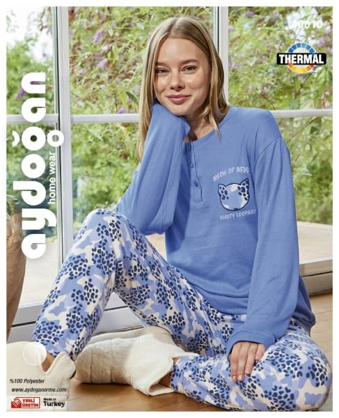 Aydoğan 30010 Bayan Termal Pijama Takım