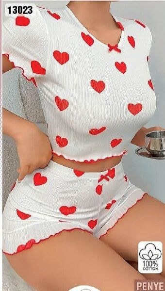 Lily Bianca 13023 Şortlu Takım