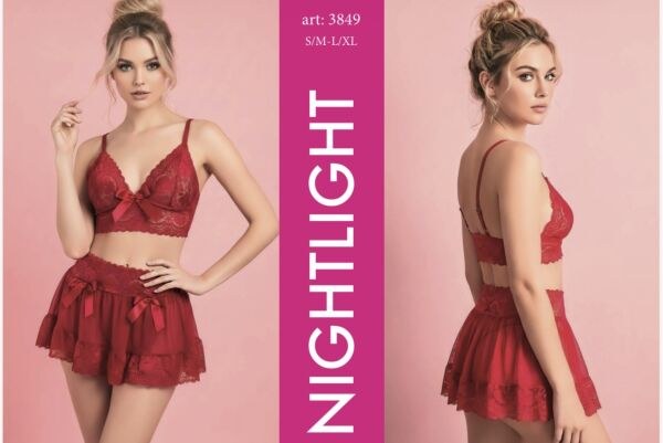 Nıghtlıght 3849 Fantazi Takım Kırmızı