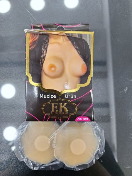 Fk 1303 Silikon Göğüs Ucu Kapatıcı Ten