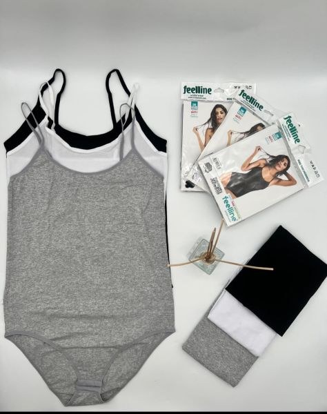 Feelline 6500 Bayan Çıtçıtlı İp Askı Body